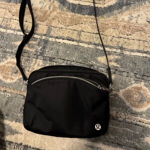 Lululemon Athletica Black Shoulder Bag